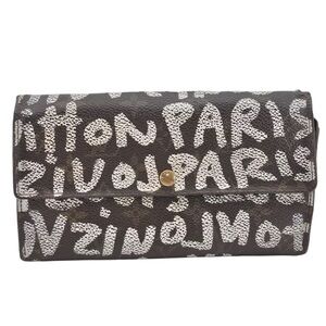 Louis Vuitton Stephen Sprouce White Graffiti Monogram Wallet
